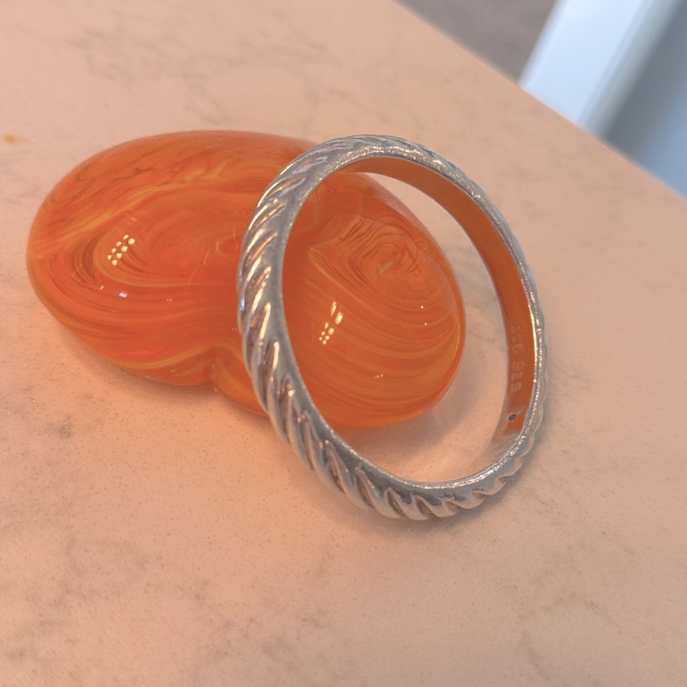 Simon Sebag sterling silver bangle bracelet - Picture 4 of 5